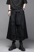 Yamamoto Asymmetric Layered Culotte Trousers