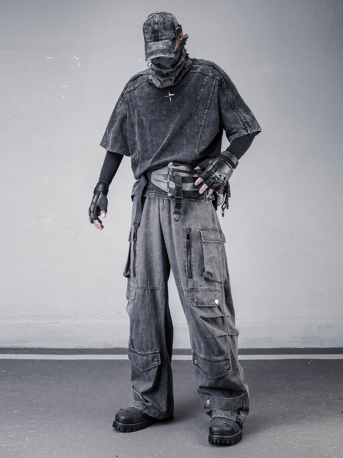 The Vintage Wash 3D Cargo Denim