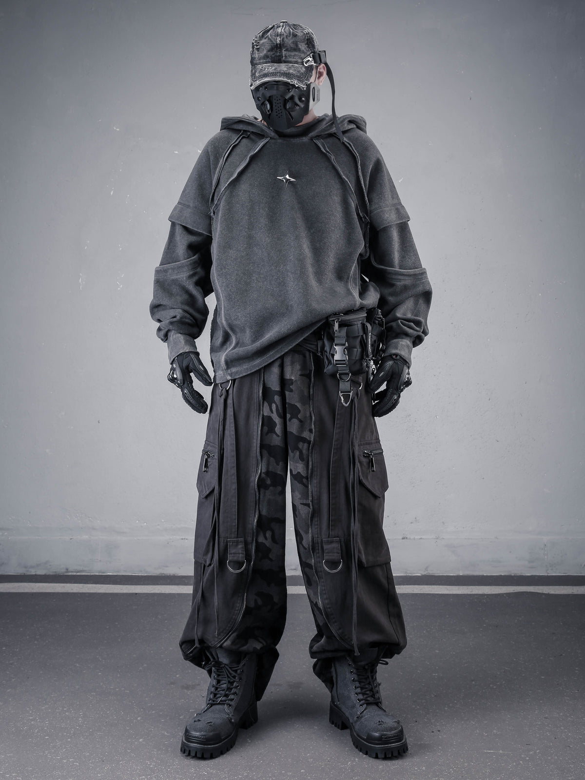 The Anarchy Camo Baggy Trouser