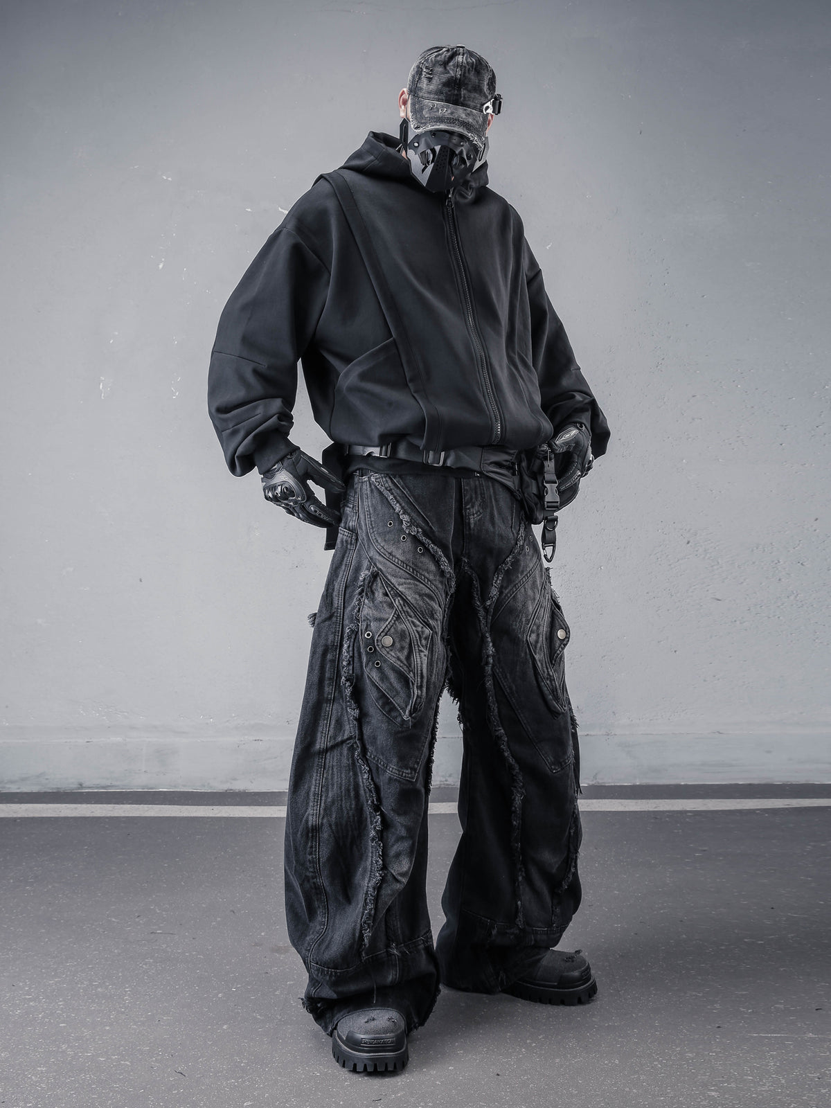 The Obsidian Layering Zip-Up