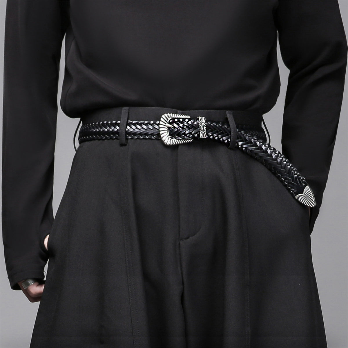 The Artisan Braided Leather Belt