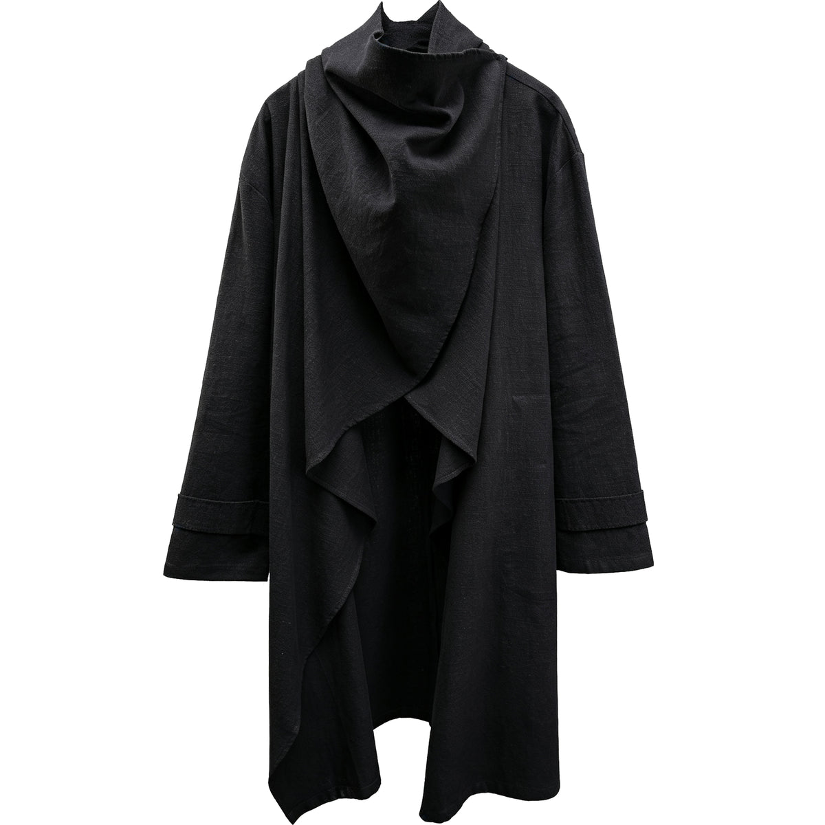 The Shadow Drape Duster Coat