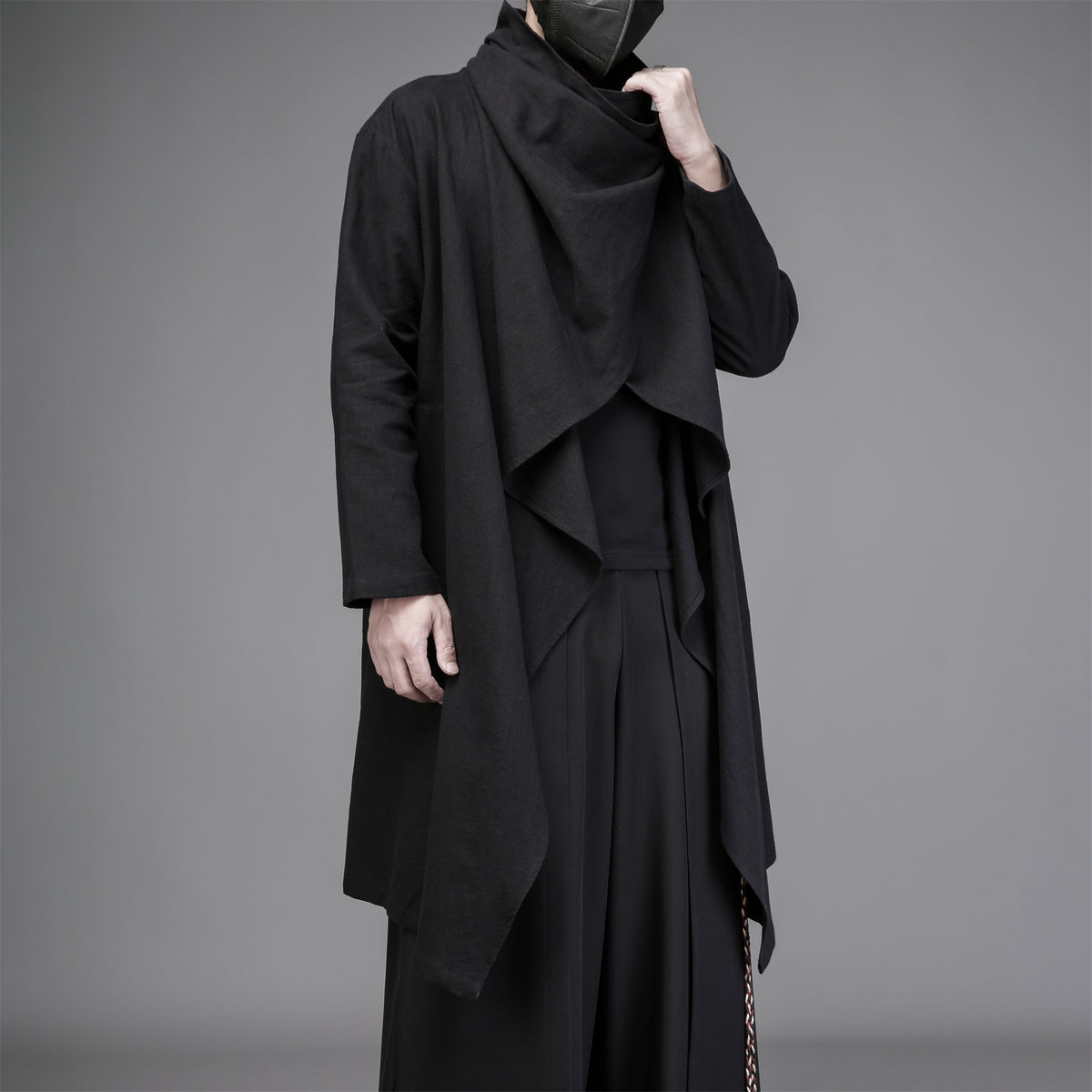 The Shadow Drape Duster Coat