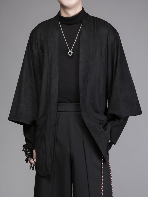 Urban Zen Darkwear Mandarin Collar Jacket