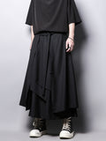 Yamamoto Asymmetric Wide-Leg Culotte