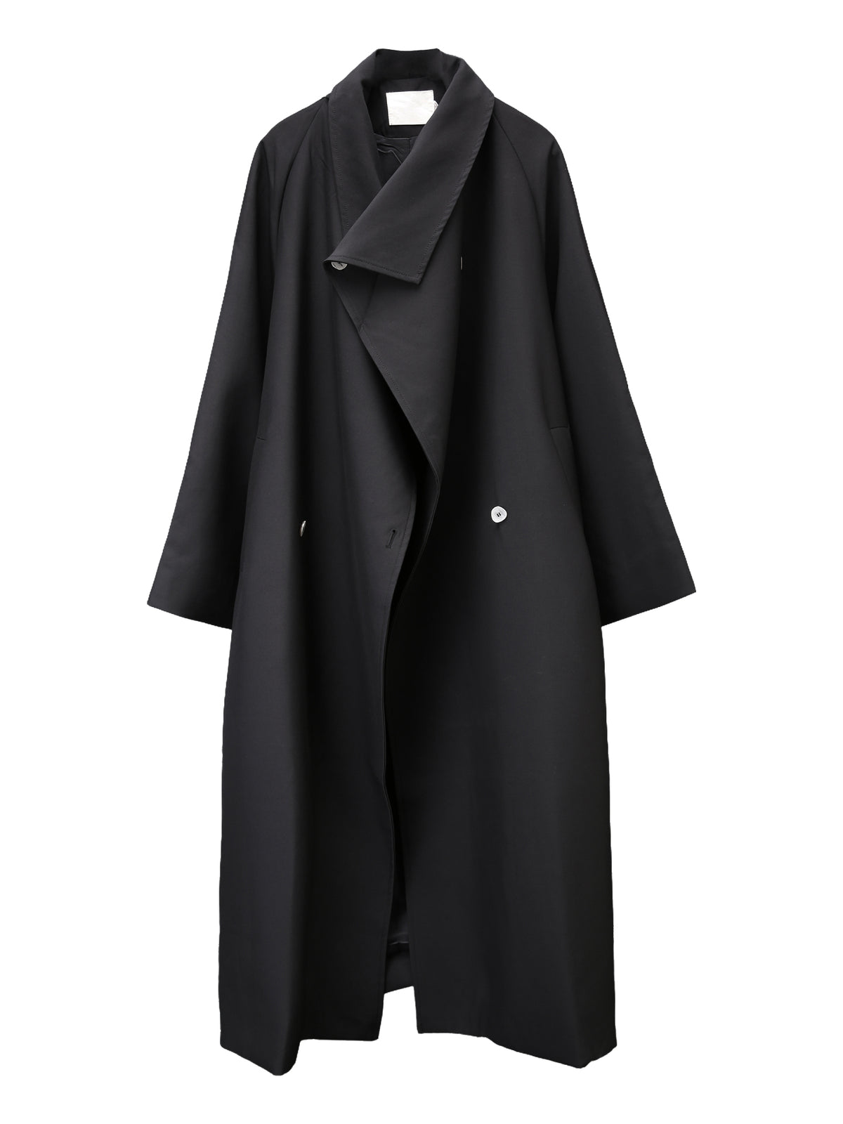 Yamamoto Asymmetric Drape Long Coat