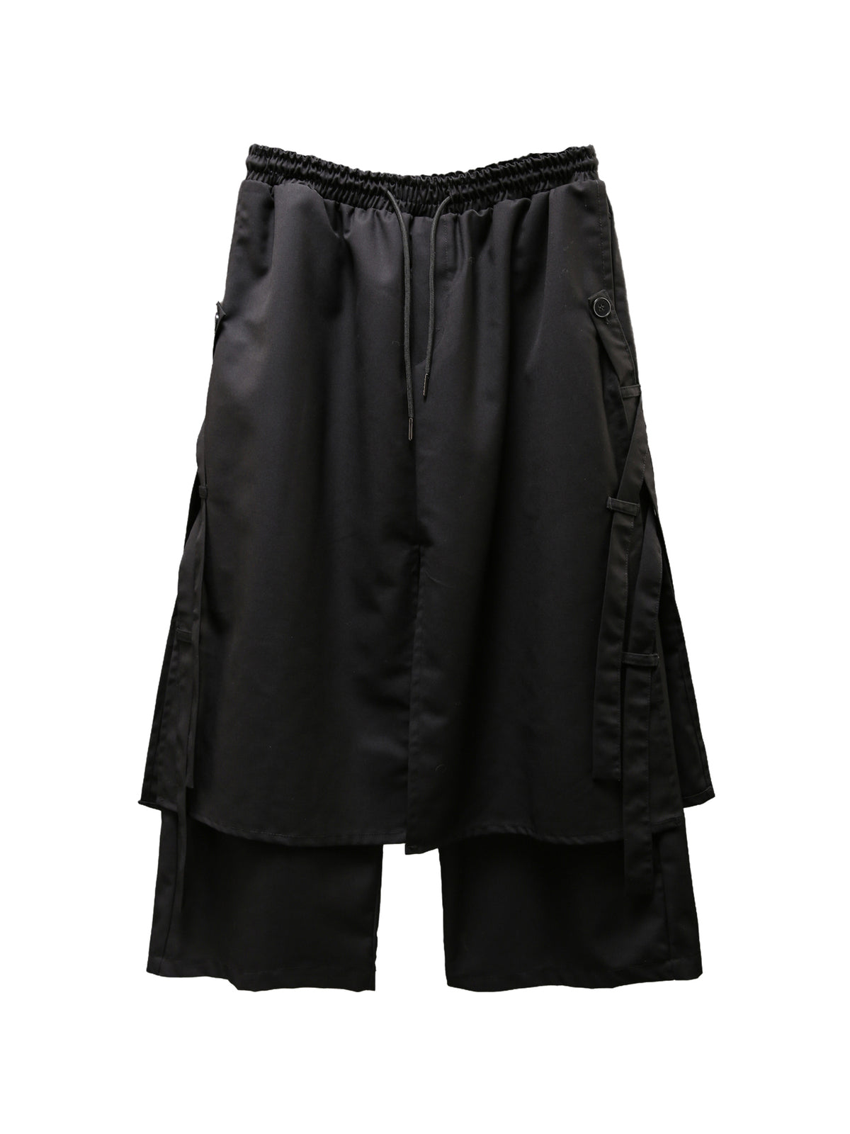 Darkwear Draped Overlay Trousers