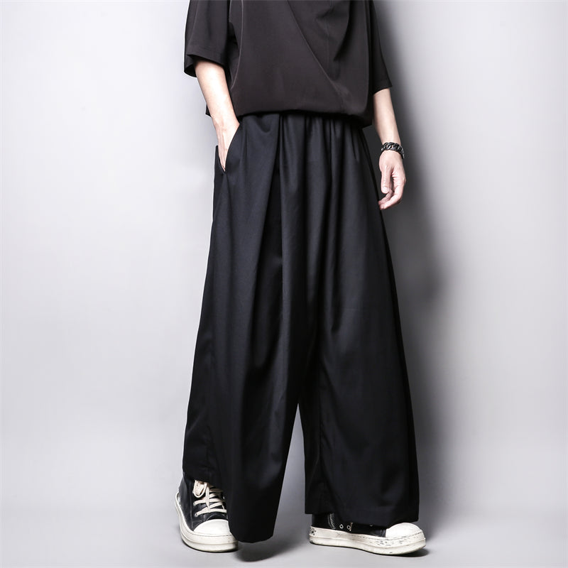 Yamamoto Pleated Drape Culotte Trousers